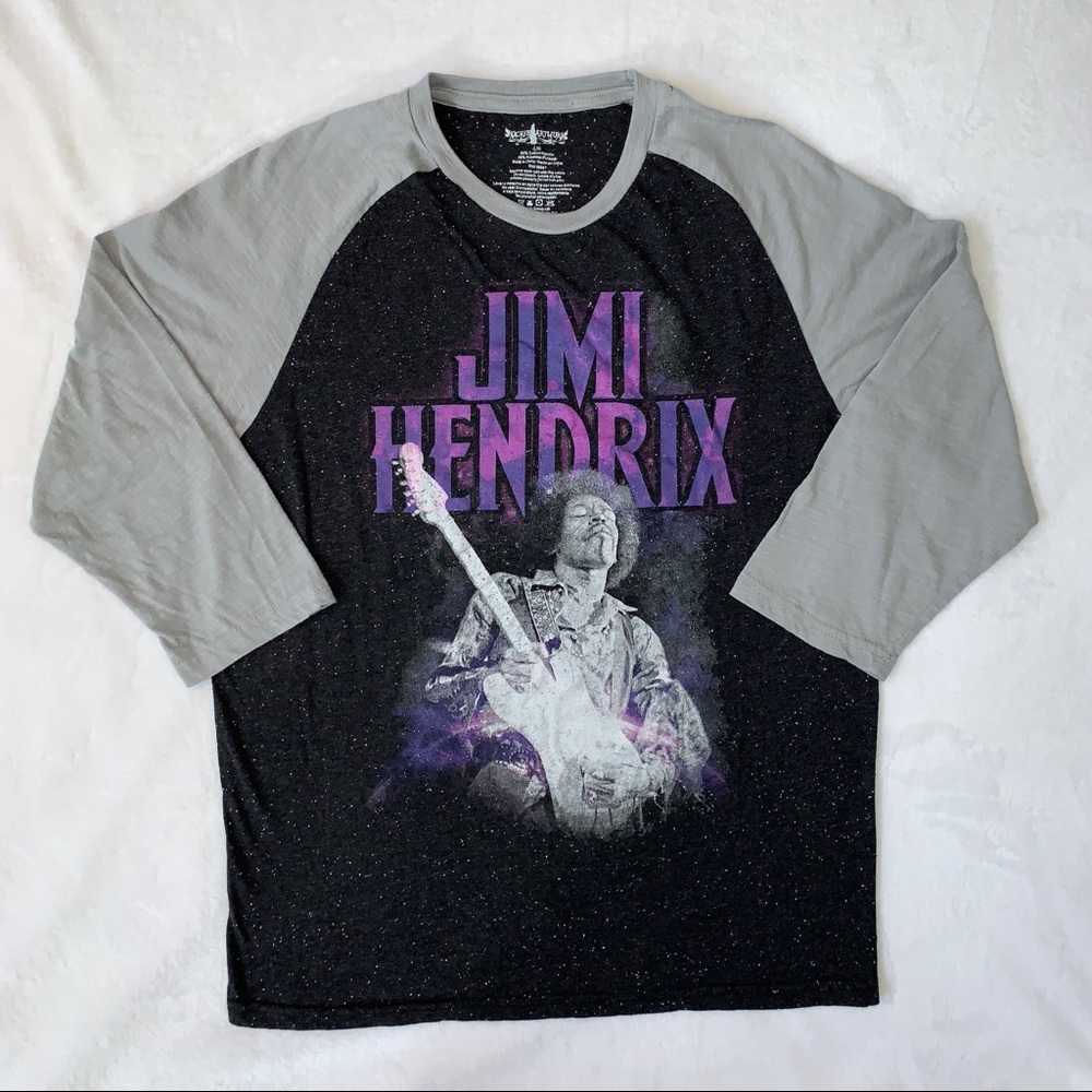 JIMI HENDRIX ROCKIN ARTWORK SIZE LARGE RN#86947